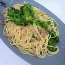 簡単☆菜の花の和風パスタ